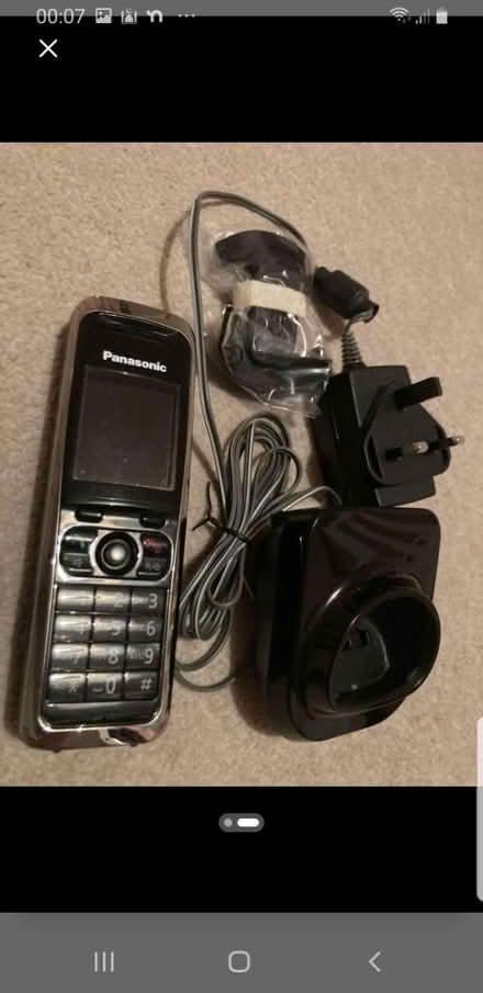 Photo of free Panasonic cordless phone (Isleworth TW7) #2