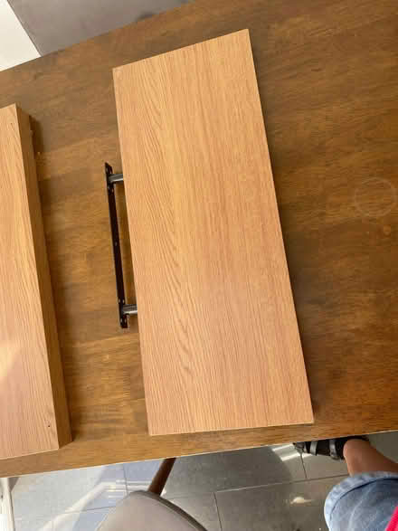 Photo of free Oak effect floating shelves (Aldrington BN3) #2