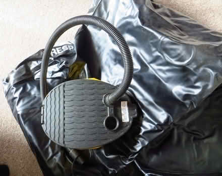 Photo of free Inflatable double bed and foot pump (North Baddesley SO52) #2