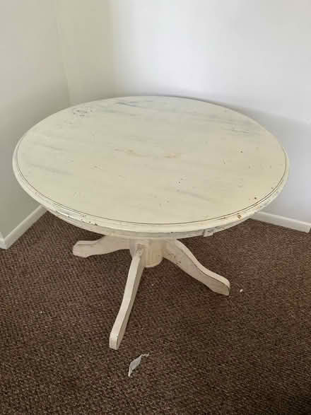Photo of free Pier1 farmhouse table and chairs (Fox Lake) #1