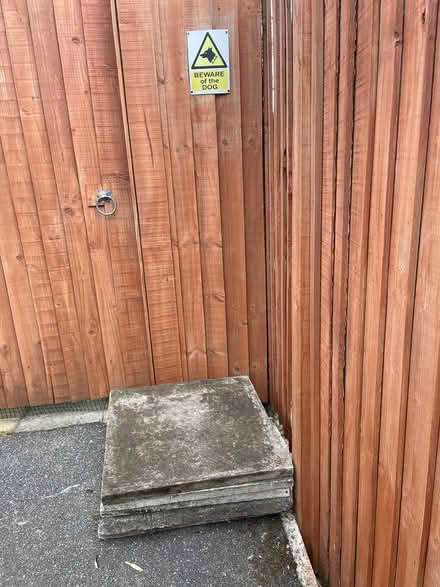 Photo of free FLAGS concrete good condition (SK11) #1