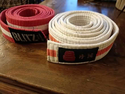 Photo of free 2 judo belts (EH3 Canonmills) #1