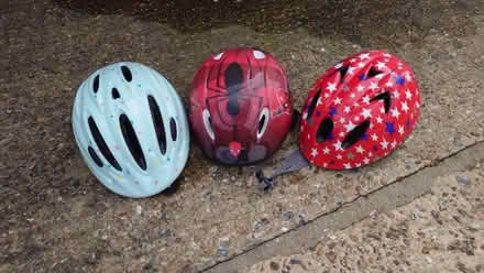 Photo of free Kids cycle helmets x3 (Tonbridge) #1