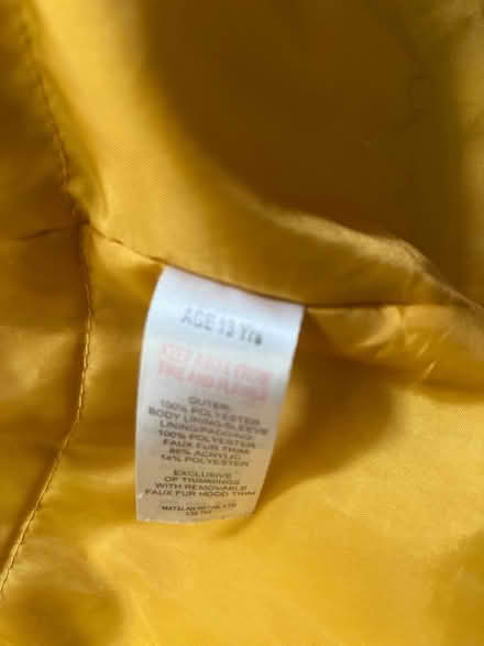 Photo of free Girls coat. Age 13 (Blairhall KY12) #2