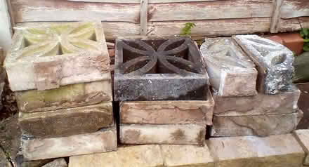 Photo of free Screen wall blocks 'leaf pattern' (Highley WV16) #1