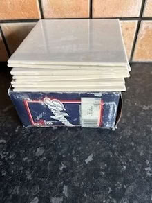 Photo of free Wall Tiles Plain Beige, approx 27 size 6inchs square (Lydiard Millicent SN5) #1