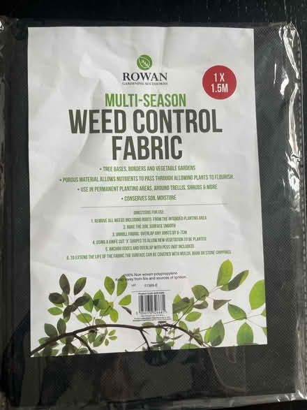 Photo of free Weed control fabric (1x1.5m) (Burnopfield NE16) #1
