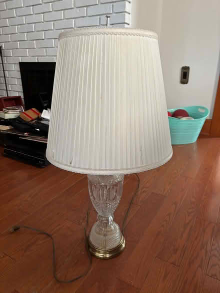 Photo of free Glass Lamp (Westwood) #1