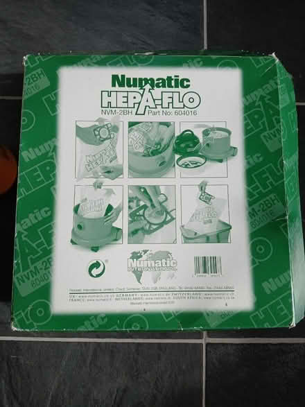 Photo of free Numatic filters and carpet cleaner (Emsworth PO10) #2