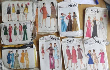 Photo of free 1970s dress .making patterns. Mostly size 18, 18 1/2, and s2 (Cofton Hackett B45) #2