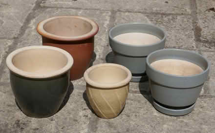 Photo of free Glazed plant pots (Freshford) #1