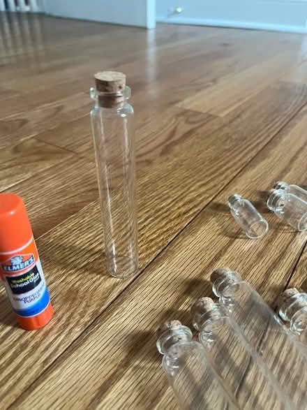 Photo of free Small glass cork bottles (Arnold) #3