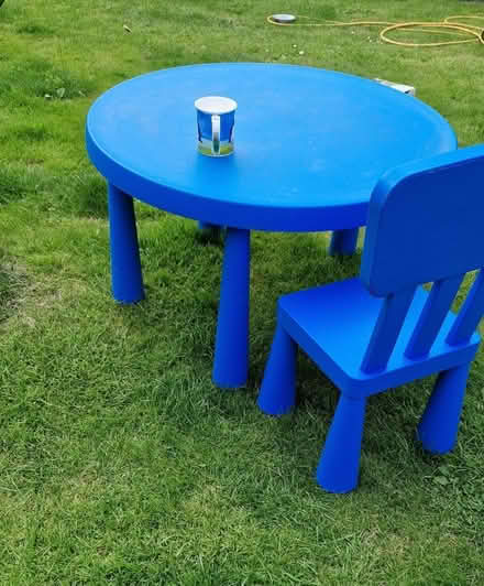 Photo of free Childs table and chair (Saint Ninians FK7) #1