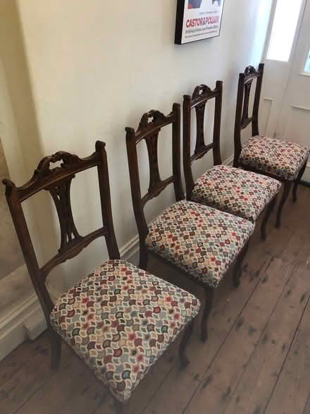 Photo of free 4 dining chairs (West Kirby CH48) #1