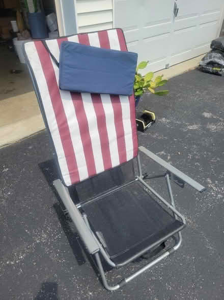 Photo of free Backpack beach chair (Lagrange) #2