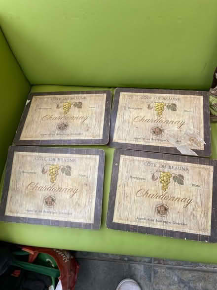 Photo of free 4 used table mats (Gloucester GL2) #1