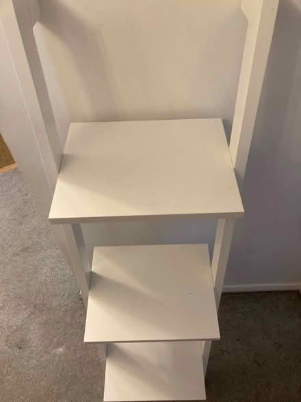 Photo of free 3 tier white ladder shelves (Ringwood) #3