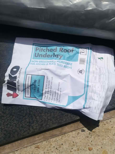 Photo of free Roof Underlay (Greenwich SE10) #1