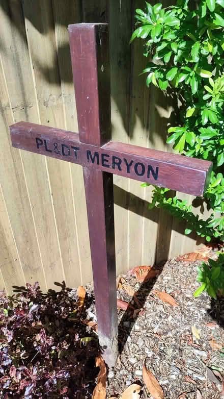 Photo of free Wooden cross for grave (West Heath TN13) #1