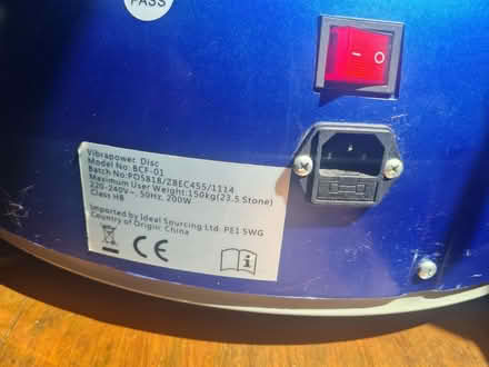 Photo of free Vibroplate (Staveley LA8) #3