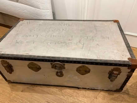 Photo of free Antique cabin trunk (Oxford OX1) #4