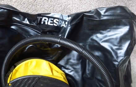 Photo of free Inflatable double bed and foot pump (North Baddesley SO52) #3
