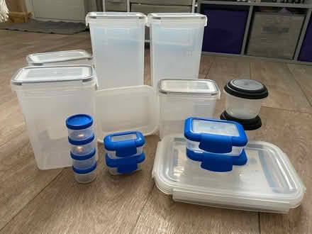 Photo of free Plastic storage boxes (Burton upon Trent. A444. DE15) #1