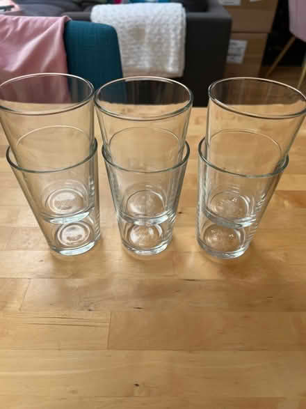 Photo of free Set of 6 Glasses (Woolwich Arsenal SE18) #1