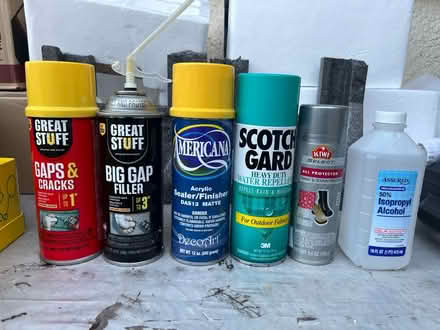 Photo of free Various partially used cans (Sunnyvale/ Crescent) #1