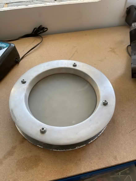 Photo of free Frosted porthole for door (Orpington, BR6) #2