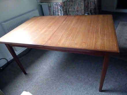 Photo of free 1960s extendable dining table (Boroughbridge YO51) #2