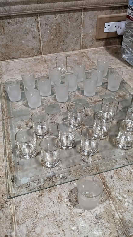 Photo of free game, with shot glasses (Hayward Downtown) #3