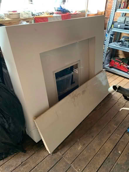 Photo of free Gas fire and surround (Little Broughton) #1