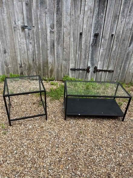 Photo of free IKEA glass top tables (Shipley RH13) #1