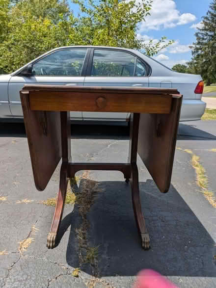 Photo of free Space Saving Table - Antique (Kettering) #3