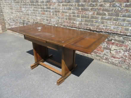 Photo of free 1949. Walnut Dining Table. (West Worthing BN11) #2