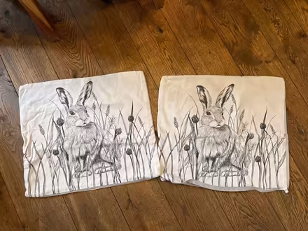 Photo of free Rabbit cushion covers (Shire Oak, WS8) #1