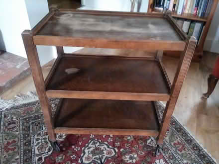 Photo of free Wooden trolley for upcycling (High Hurstwood TN22) #1