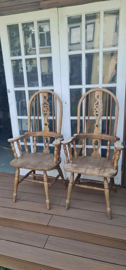 Photo of free Wood chairs (N90NR) #1