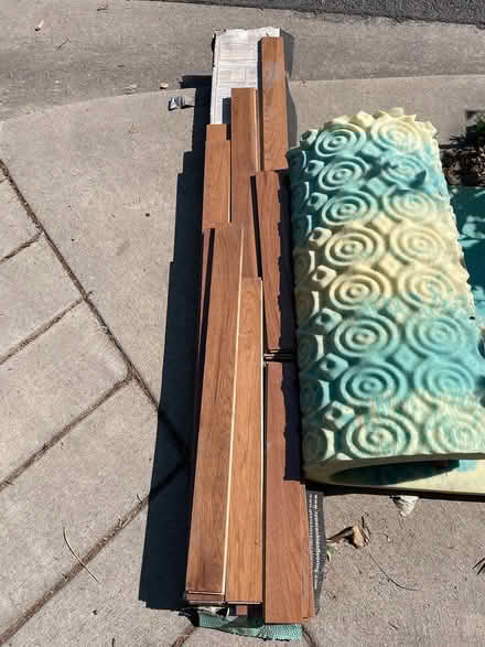 Photo of free Leftover wood flooring (Old Town Lafayette) #1