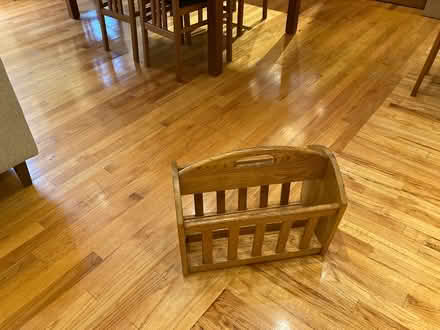 Photo of free Oak magazine holder (Upper West Side) #2