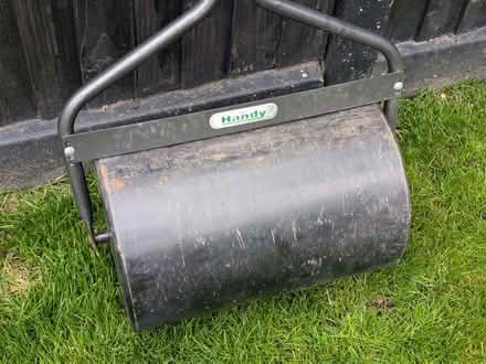 Photo of free The Handy Push or Pull Behind Steel Lawn Roller 42cm Drum (Bedwell SG1) #2