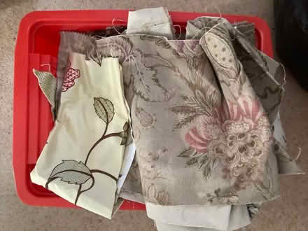 Photo of free Bag of mixed, good quality fabrics suitable for crafts etc (Holme Slack PR2) #1