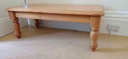 Photo of free Pine coffee table (St Leonards) #1
