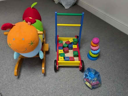 Photo of free Kids toys and rocking caterpillar (Chorlton M21) #1