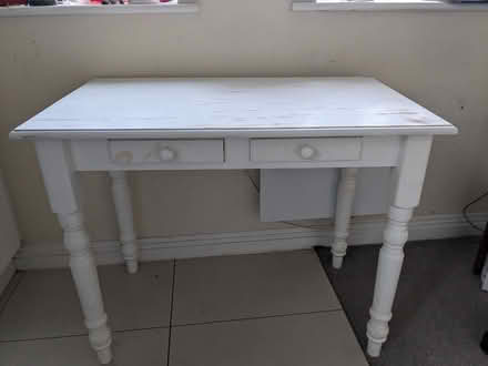 Photo of free White wooden kitchen or side table (Chesham HP5) #2