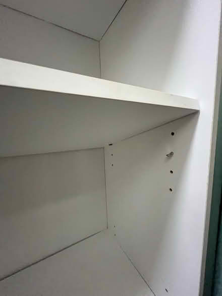 Photo of free Tall White Bookshelf (Sunnyvale/ Crescent) #2