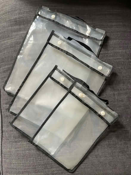 Photo of free Plastic bags/wallets various sizes (E10) #1