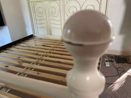 Photo of free Ikea super king size bed frame. NO mattress (Kingston Vale SW15) #2