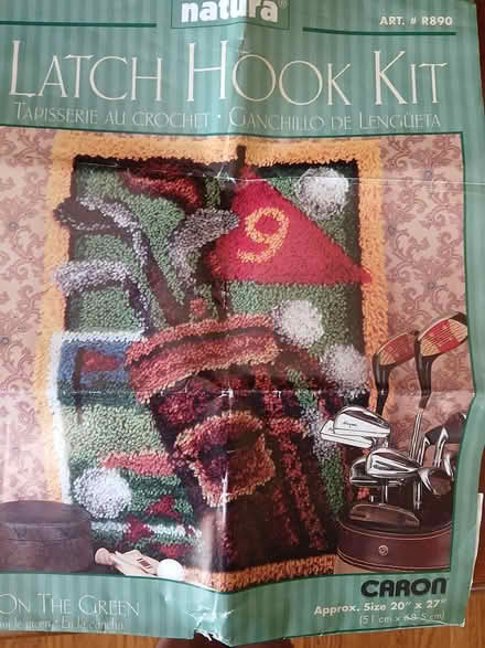 Photo of free Latch hook set, partially completed (Ortega Park, Sunnyvale) #1